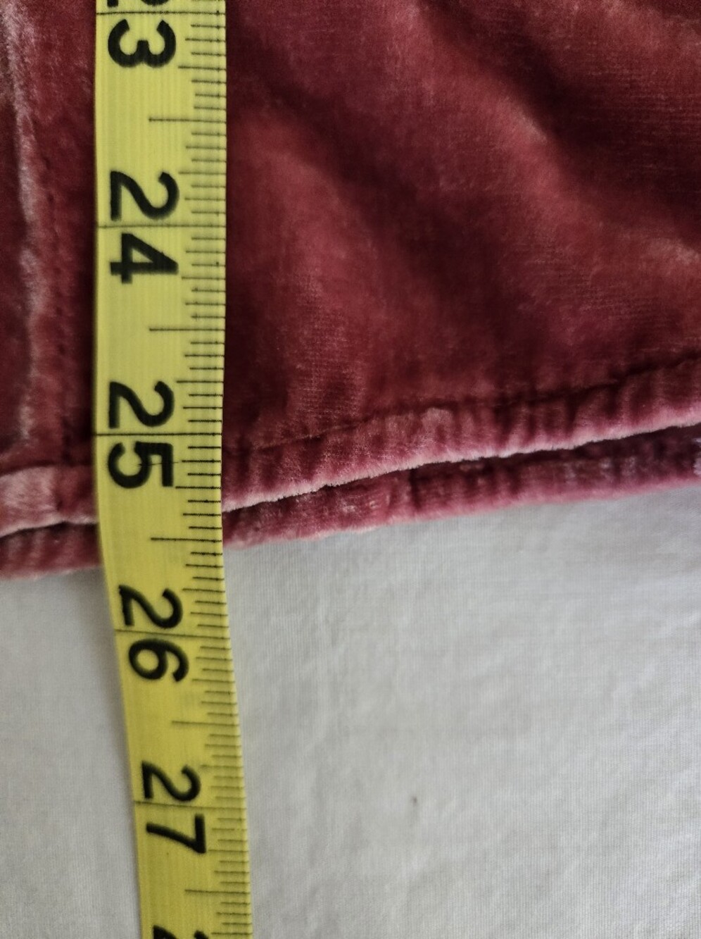 Dana Buchman Dusty Raspberry Velvet Ruffle-Trim Blouse - Picture 13 of 13